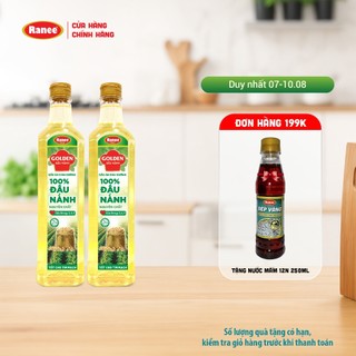 Combo 2 chai Dầu Đậu Nành cao cấp Golden 1 lít