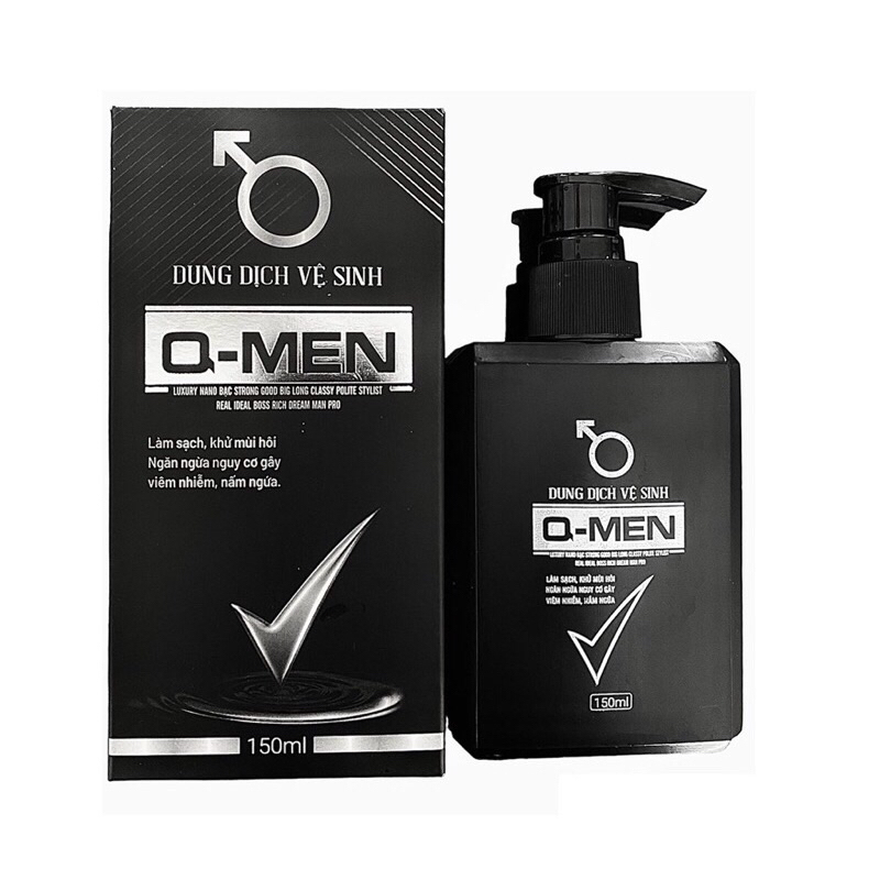 HỘP 150ML DUNG DỊCH VỆ SINH DÀNH CHO NAM GIỚI Q-MEN BIG MAN PRO