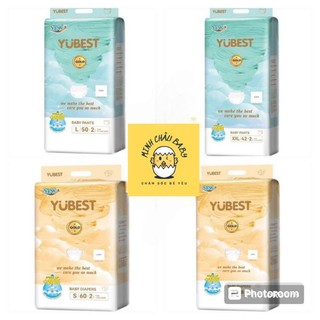 Tã dán/quần YUBEST GOLD/ANGLE MẪU MỚI 2023 đủ size Nb90/S62/M60/L52/Xl46/XXL44/3Xl42