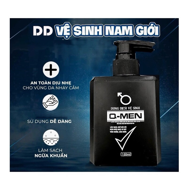 HỘP 150ML DUNG DỊCH VỆ SINH DÀNH CHO NAM GIỚI Q-MEN BIG MAN PRO