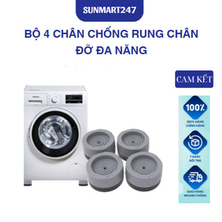 ComBo 4 chân chống rung máy giặt chân đỡ đa năng tiện lợi