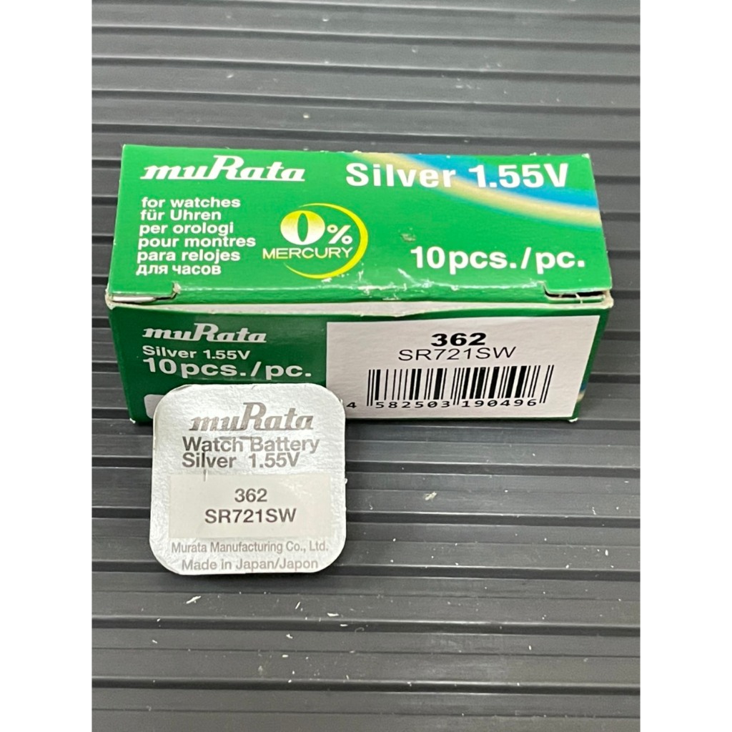 Viên pin đồng hồ muRATA SR721SW 362 Sony murata 721 SR721 chính hãng, vỉ 1 viên