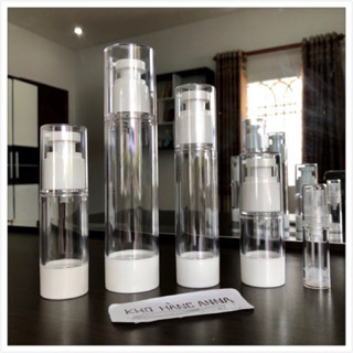 [Chai lọ hút chân không] (SET 3 CHAI) Chai nhựa xịt giọt, xịt sương 5ml 30ml 50ml 100ml - LỌ chiết mỹ phẩm Nước Hoa