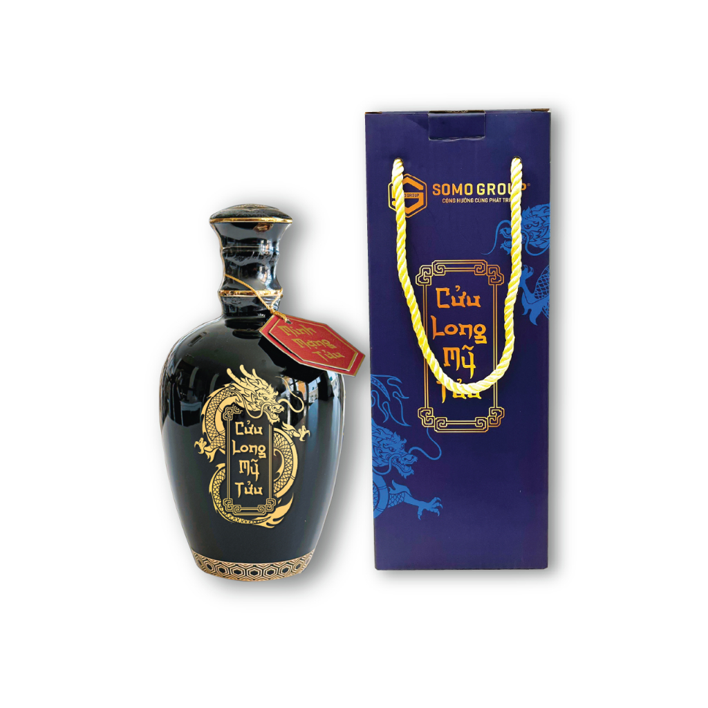 MINH MẠNG TỬU - Bình sứ Bát Tràng 500ML