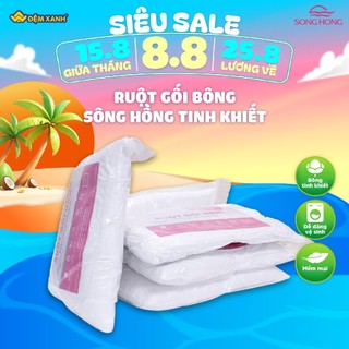 Ruột Gối Bông Sông Hồng Tinh Khiết Kích Thước 45x65cm