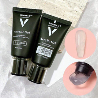 Gel gôm vinimay tuýp 30ml chính hãng - gel gôm đắp móng - nối móng.