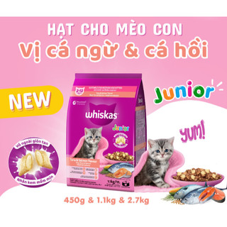 thức ăn cho mèo con whiskas junio 450g