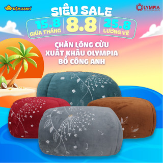 Chăn lông cừu xuất khẩu Olympia Bồ Công Anh