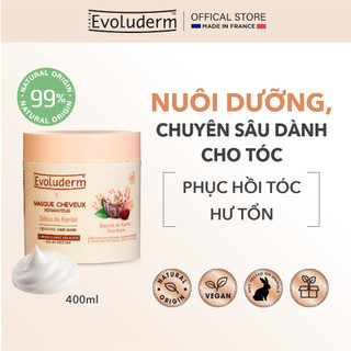 Kem ủ tóc Evoluderm chiết xuất bơ hạt mỡ giúp nuôi dưỡng tóc, cho mái tóc dài óng mượt 500ml