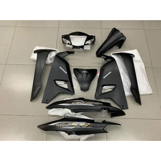 Bộ vỏ nhựa wave a110cc đen nhám 2024 xịn