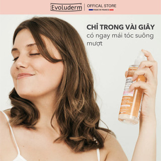 Xịt dưỡng tóc Evoluderm bổ sung Keratin giúp tóc chắc khỏe, bóng mượt, mùi hương quyến rũ 250ml (QT)