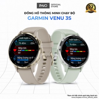 Đồng hồ thông minh garmin venu 3s - hàng chính hãng