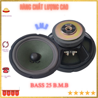 Loa bat 25 bmb giá rẻ màng xanh từ 120 bát căng công suất 250w cho các thùng loa giá 1 chiếc-loa bass 25