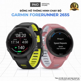 Đồng hồ thông minh Garmin Forerunner 265s Mucsic - Hàng chính hãng