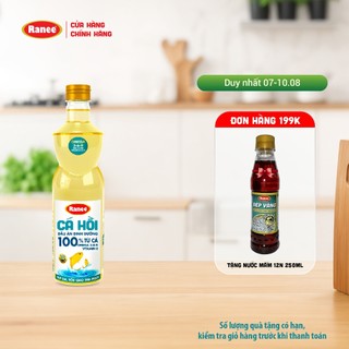 Dầu ăn Dinh Dưỡng Ranee Cá Hồi 950ml