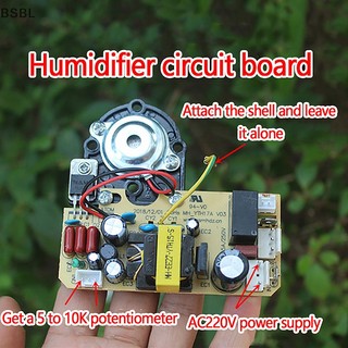 Mạch tạo sương mạch tạo độ ẩm mạch phun sương liền nguồn 220V công suất 23W có điều chỉnh thay thế cho quạt phun sương