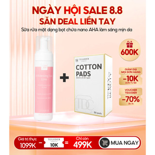 Tẩy tế bào chết làm sáng da dạng bọt chứa AHA Tegoder Whitening Lux foam 200 ml 4984