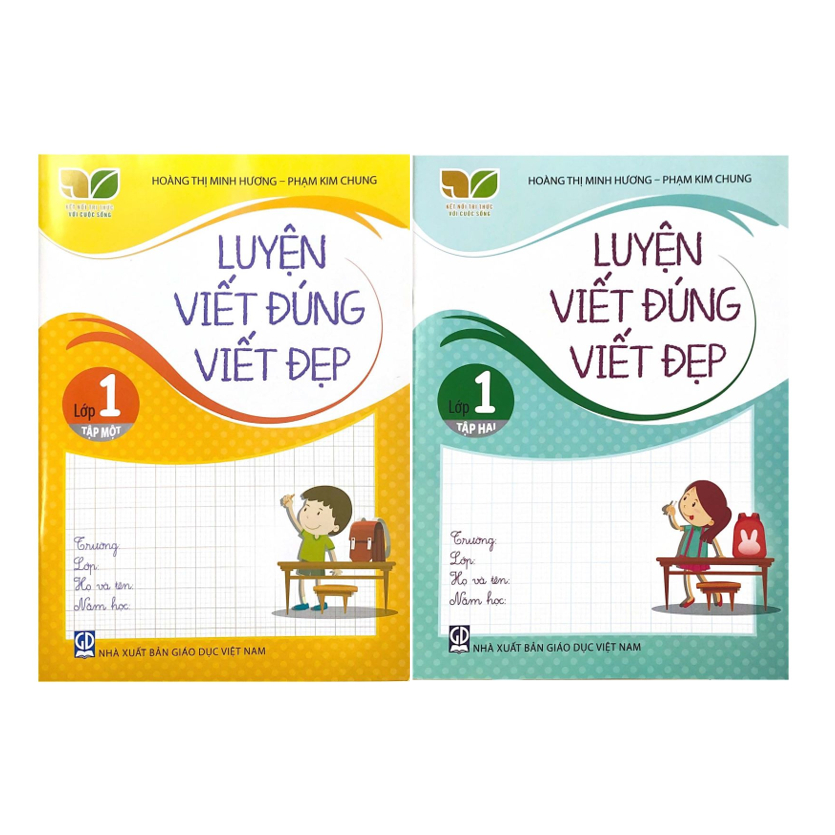 Sách - Combo Luyện Viết Đúng Viết Đẹp Lớp 1 - tập 1 + 2 ( kết nối)