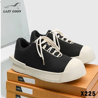 Giày Sneaker phói đen X225 phong cách Peter P.a.n tăng chiều cao phiên bản Nhật Bản