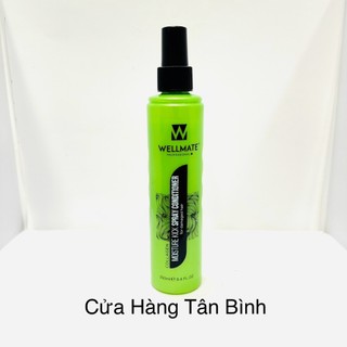 Xịt dưỡng phục hồi tóc Wellmate Moisture Kick Spray Conditioner 250ml
