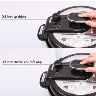 [KHO HCM] Nồi áp suất điện 5L COMET 900W, Đa năng dễ sử dụng, lòng nồi chống dính - CM6150
