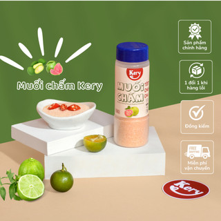 Lọ 125g muối chấm chua cay kery, muối chấm hoa quả, muối chấm gà lá chanh
