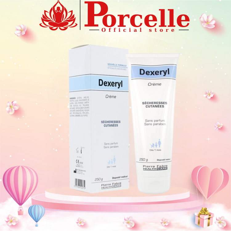 Kem Dưỡng Da Chống Nẻ Pháp Dexeryl Crème - Nẻ Chàm Glycerol Vaseline Paraffine