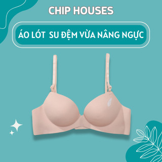 Áo Ngực Không Gọng Nâng Ngực Đệm Bàn Tay Dày 3CM, Áo Lót Nữ Nâng Ngực Mặc Áo Dài Không Lộ Viền A01