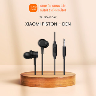 Tai nghe Xiaomi Piston Basic jack 3.5mm có mic vỏ nhôm nguyên khối - Bảo hành 1 tháng