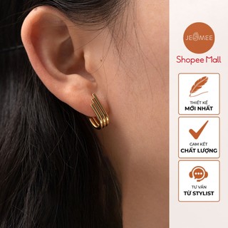 Khuyên tai trio hoops jesmee - e6572
