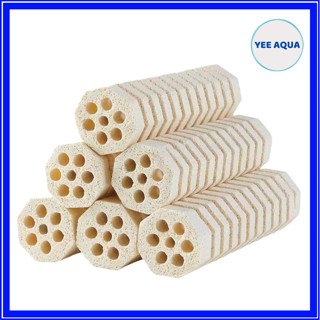 Sứ Lọc Củ Sen, Sứ Xoắn MBIO, Vật Liệu Lọc Cao Cấp KT (4x16cm)/6x22cm) - Dùng lọc bể cá cảnh,hỗ trợ nuôi vi sinh hiệu quả