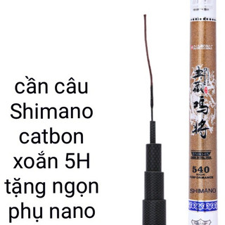 cần câu tay 5H vô cực catbon tặng ngọn phụ thanh lí giá rẻ