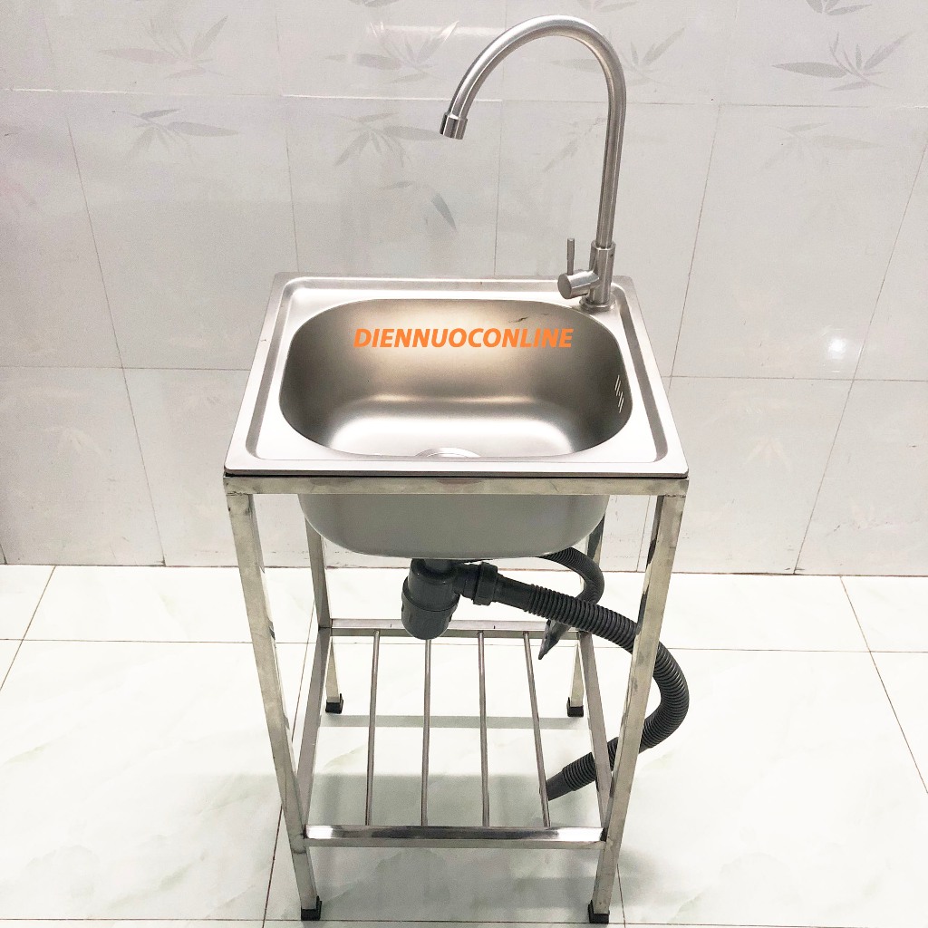  Bộ bồn rửa chén 1 hộc 42x37x80 