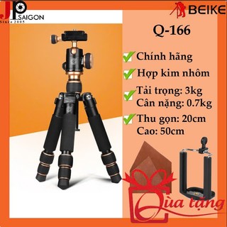 Chân máy ảnh tripod beike qzsd-166a