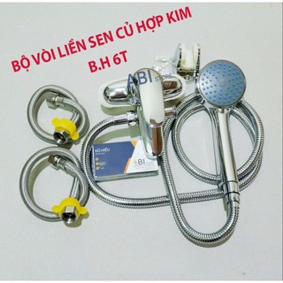 BỘ VÒI LIỀN SEN TẮM NÓNG LẠNH GIÁ RẺ KÈM DÂY BÁT SEN PRAI
