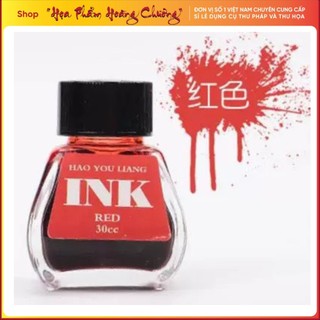 Mực INK 30ml cho bút luyện chữ đẹp bút lông bơm mực và bút máy không lắng cặn...
