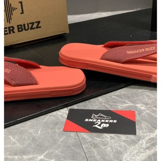 2M Sneaker - Dép sneaker buzz Cam Quai Đỏ Vải