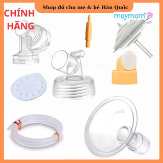 (Chính hãng) phụ kiện máy hút sữa phễu, cổ nối, van, van trắng, chặn sữa maymom size 13-15-17-19-21-24-27 (giá 1 chiếc)
