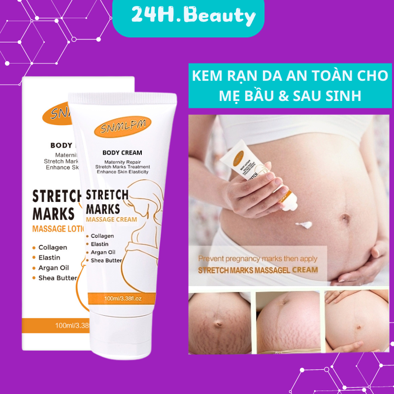 Kem Rạn Da - kem Dạn Da Sau Sinh Hỗ Trợ Giảm Sẹo Sau Sinh Làm Trắng Săn Chắc Da Sau Sinh Săn Chắc Mịn Màng SNMLPM