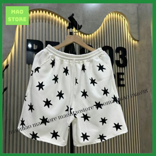 Quần Short Nam Nữ In Kín Ngôi Sao Stressmama hottrend Chất Dày Dặn Dành Cho Anh Em Boy Phố Đi Chơi Đi Biển 2024