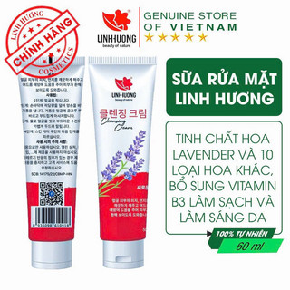 Sữa rửa mặt linh hương date mới