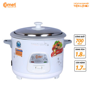Nồi cơm điện nắp rời 1,8l comet - cm8036