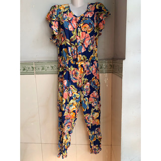 Pass jumpsuits jum hoa lá kiểu 2hand