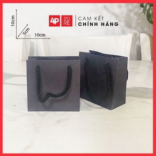 10 túi kraft xanh dương đậm 10x10x5cm - hỏa tốc