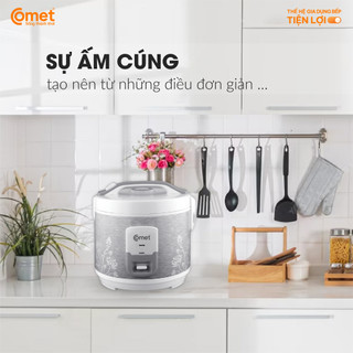 [KHO HCM] Nồi cơm điện nắp gài 1.8L COMET - CM8010