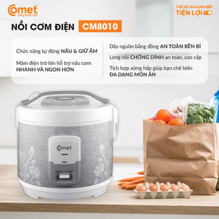 [KHO HCM] Nồi cơm điện nắp gài 1.8L COMET - CM8010