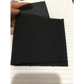 Vải lưới loa, ê căng loa, chắn bụi loa,(1mx1,4m)DÀY 2 LỚP. Màu đen