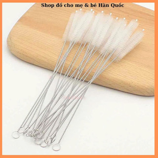 Chổi Cọ Vệ Sinh Ống Hút Sữa, Ống Hút Mũi Cho, Van nhựa, Phễu máy hút sữa