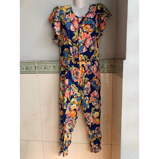 pass jumpsuits jum hoa lá kiểu 2hand