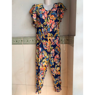 pass jumpsuits jum hoa lá kiểu 2hand